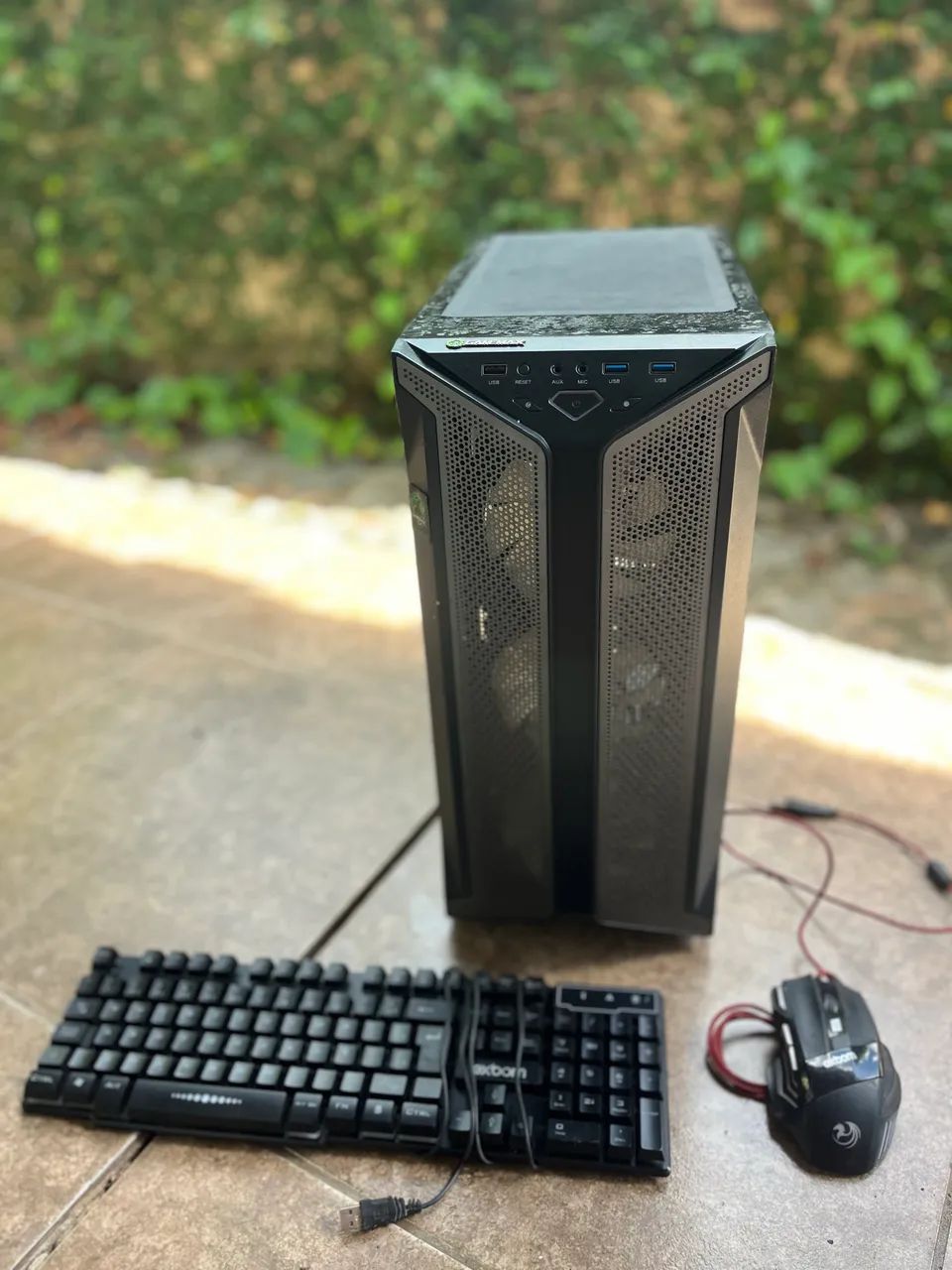 Gabinete gamer + teclado e mouse  - Foto 3