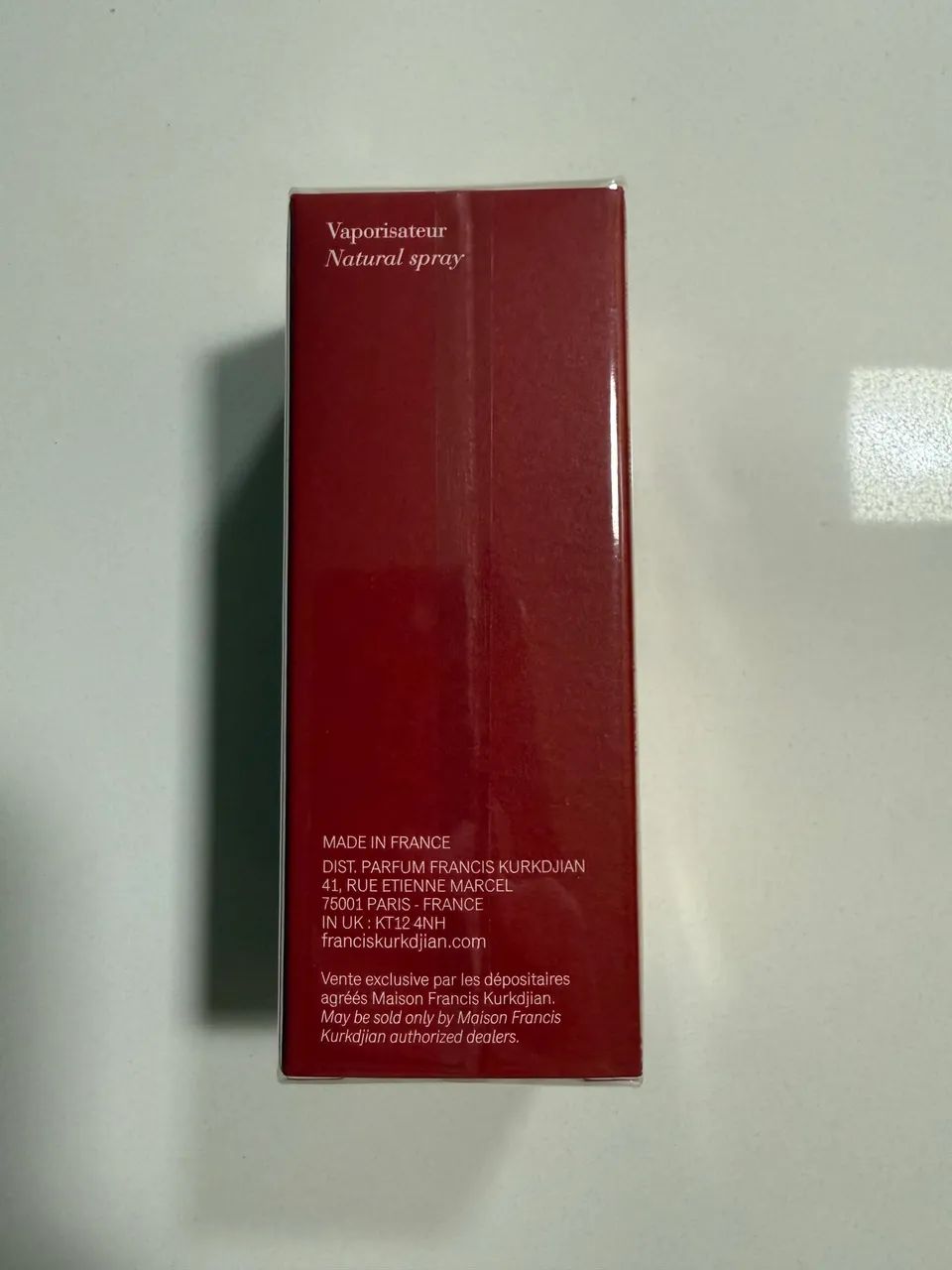 BACCARAT ROUGE 540 EXTRAIT ? 35 ML Original e lacrado - Foto 4