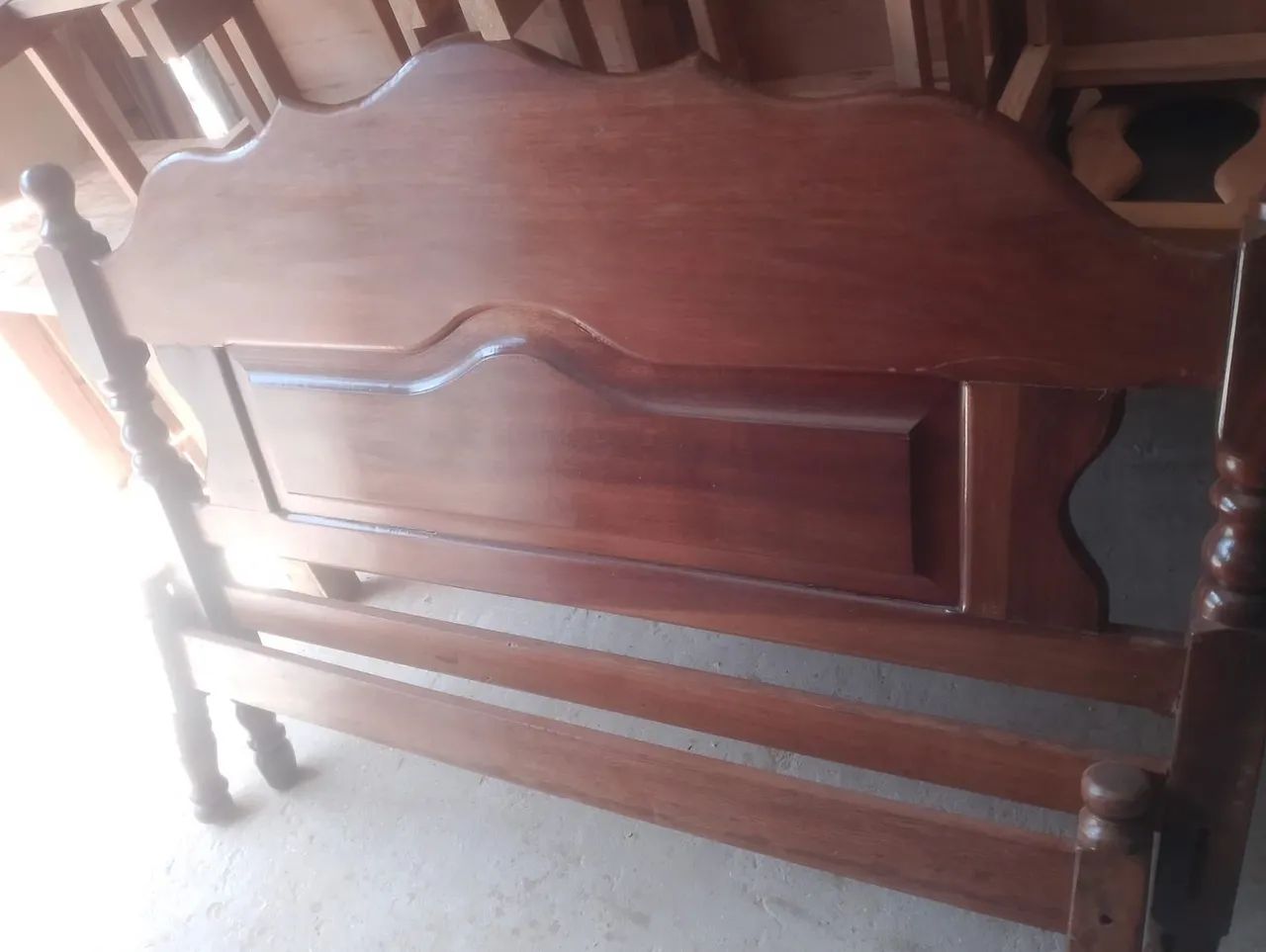 BASE CAMA DE CASAL COMPLETA 