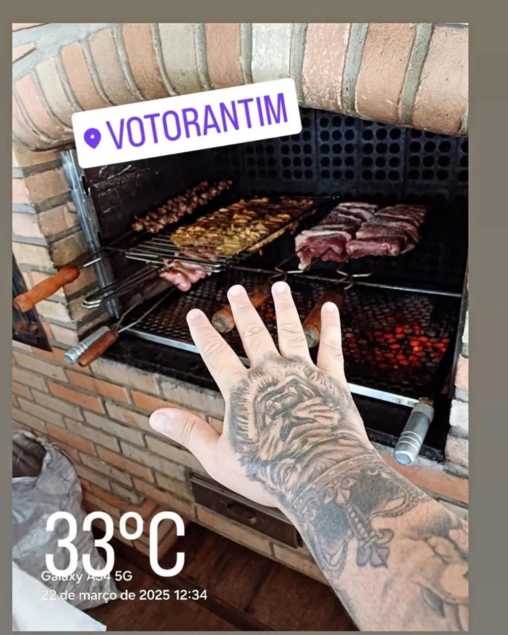 Sou churrasqueiro garçom e segurança  - Foto 2