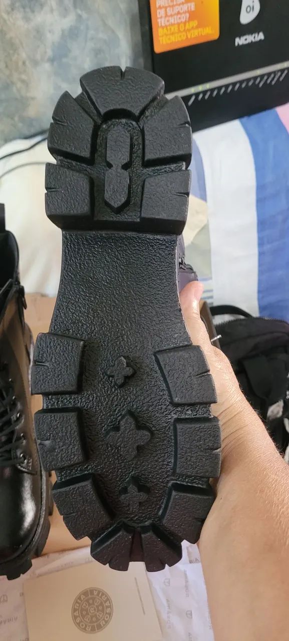 BOTA COTURNO COM ZÍPER - Foto 4