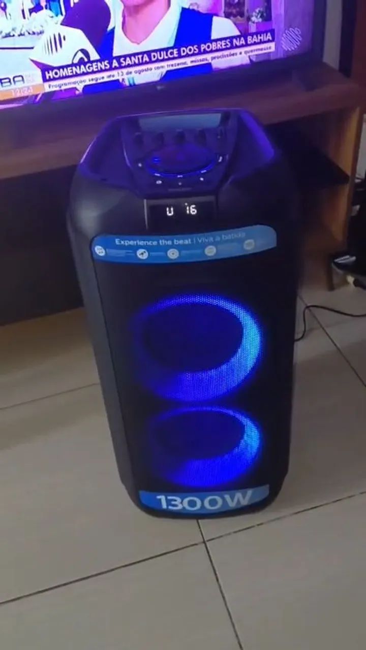Caixa de som Philips 1300W - Foto 2