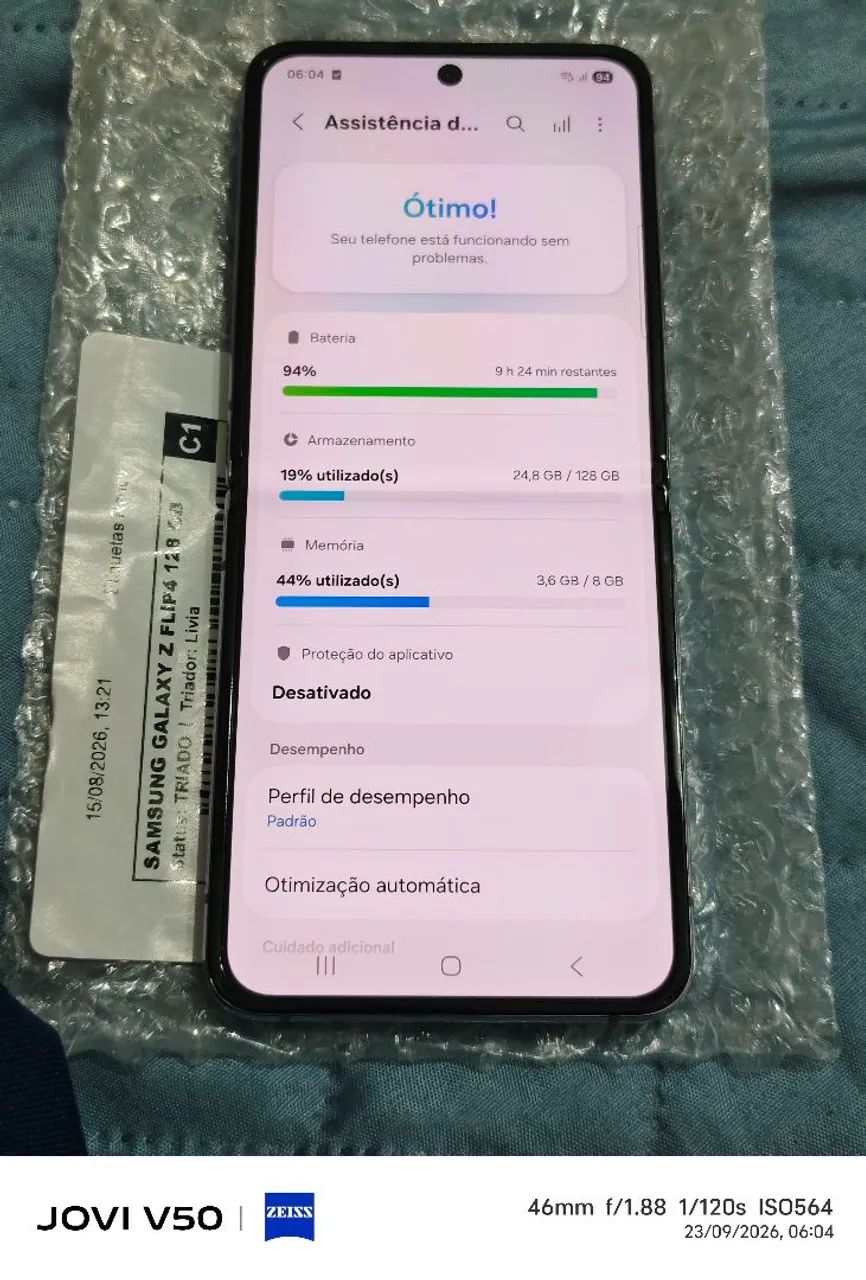 Samsung zflip 4 5g 128gb  - Foto 4