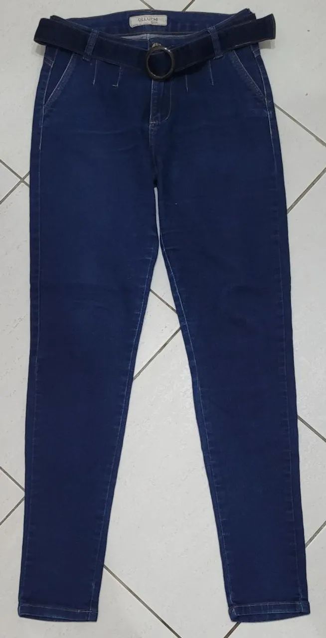 Calça jeans azul 