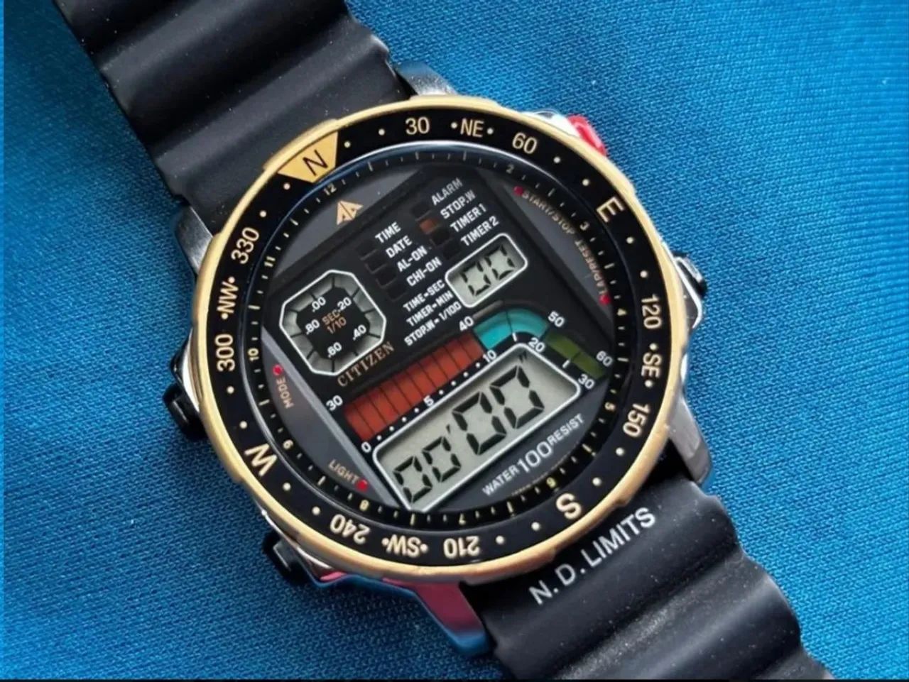 Citizen Wind surf original anos 80 reformado. - Foto 2