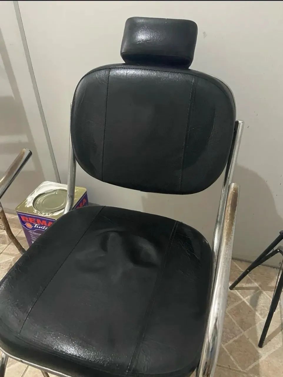 Cadeira de barbeiro hidráulica