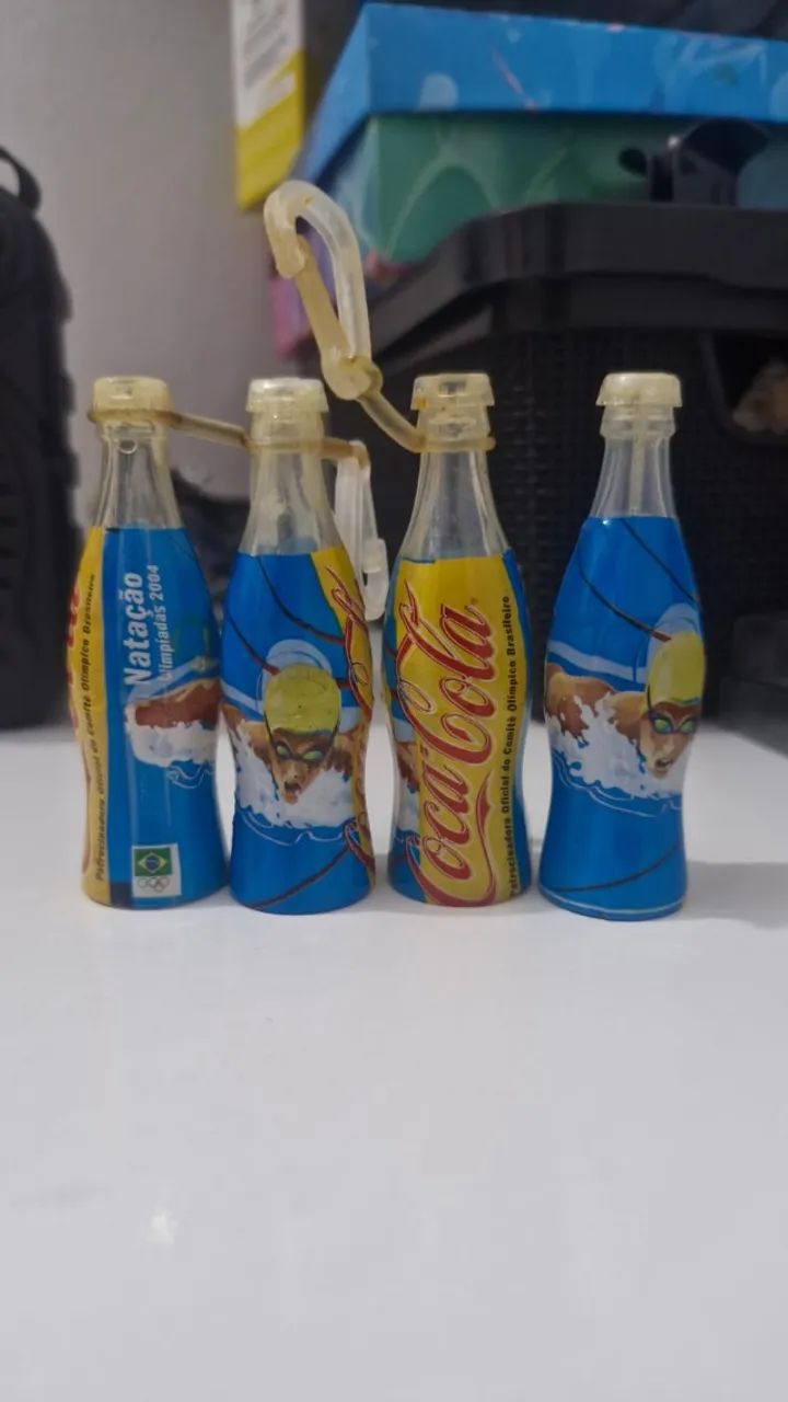 Garrafinhas Coca-cola olimpíadas 2004 - Foto 5