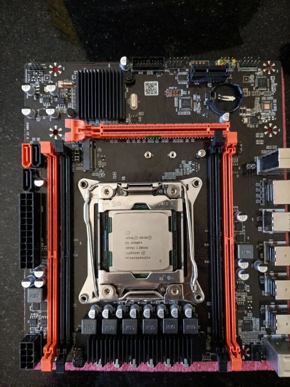 Placa mãe X99 MOUGOL com XEON E5-2650V4 - Foto 3