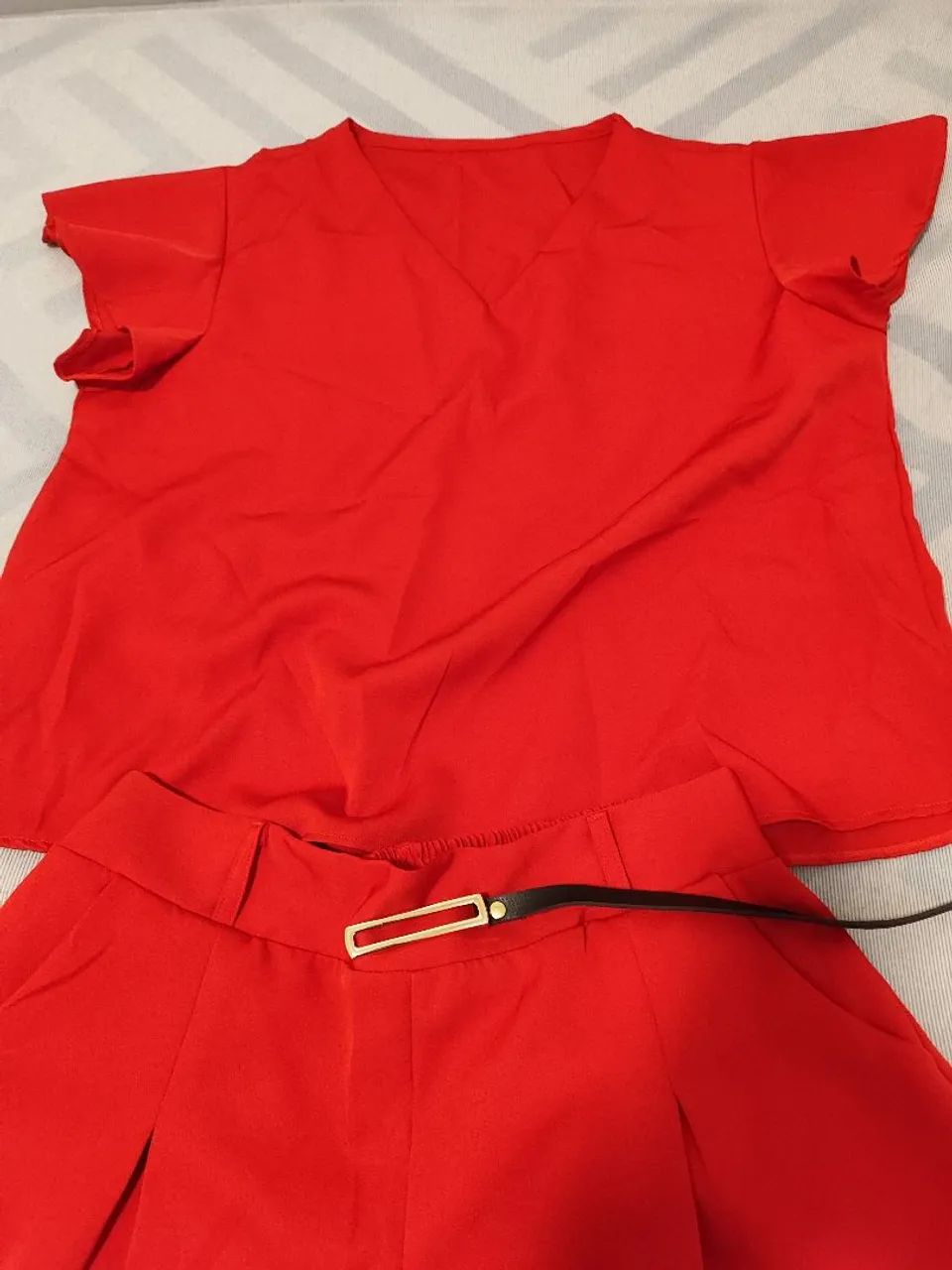 Conjunto vermelho Plus size - Foto 2