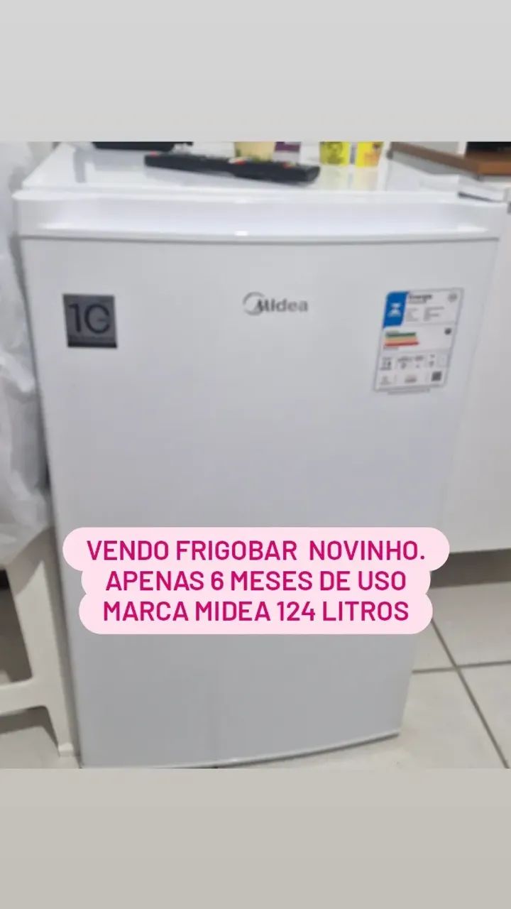 Frigobar Midea 124 Litros novo! 