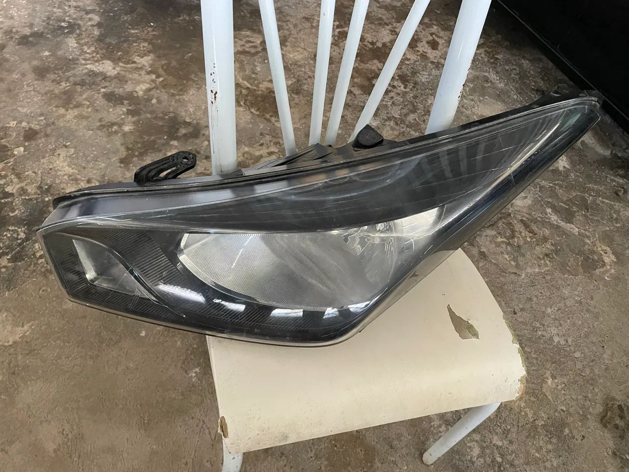 Farol HB20 Máscara Negra ARTEB Original (Com Lâmpadas) - Foto 2