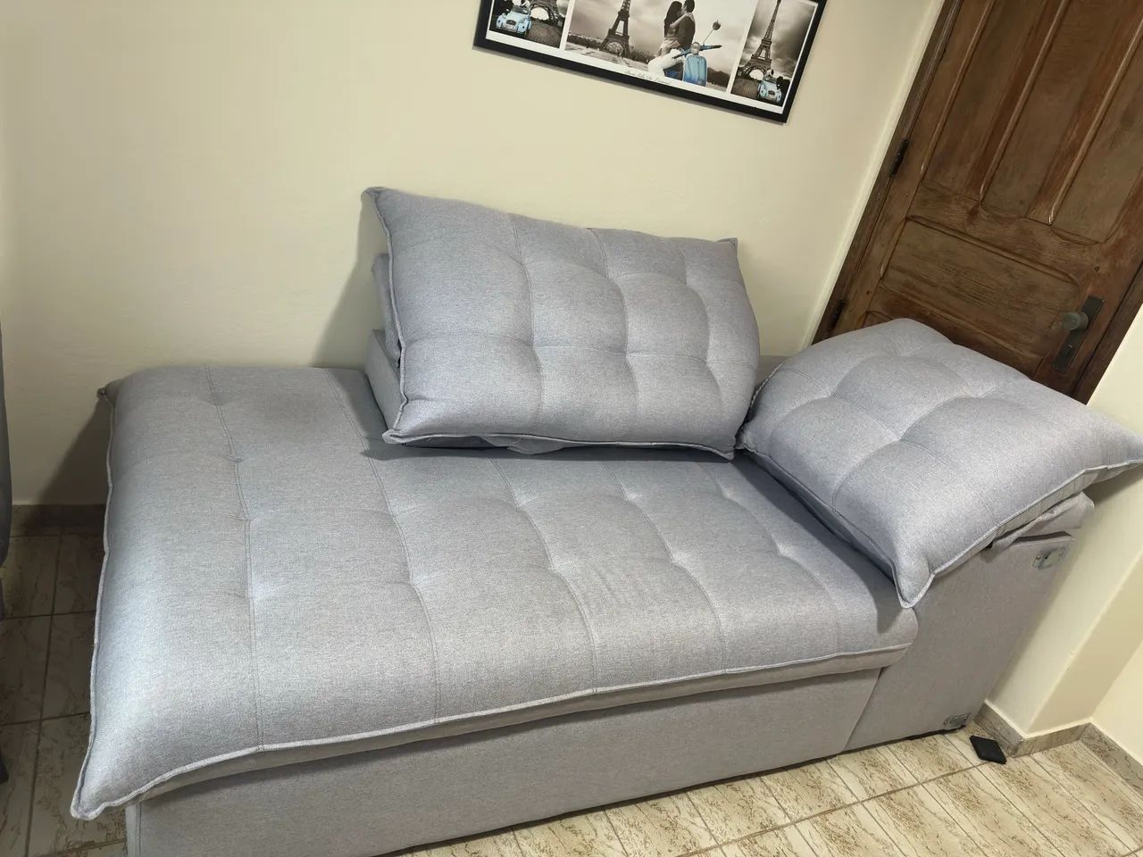Sofá/ chaise retrátil