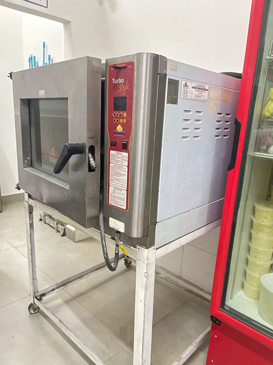 Vendo forno de 5 esteiras 