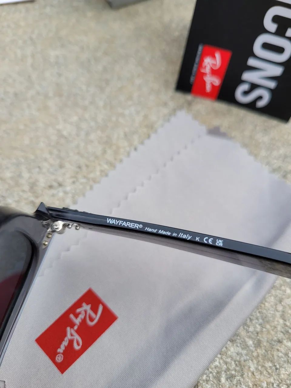 Ray ban original rb2140 cinza - Foto 4