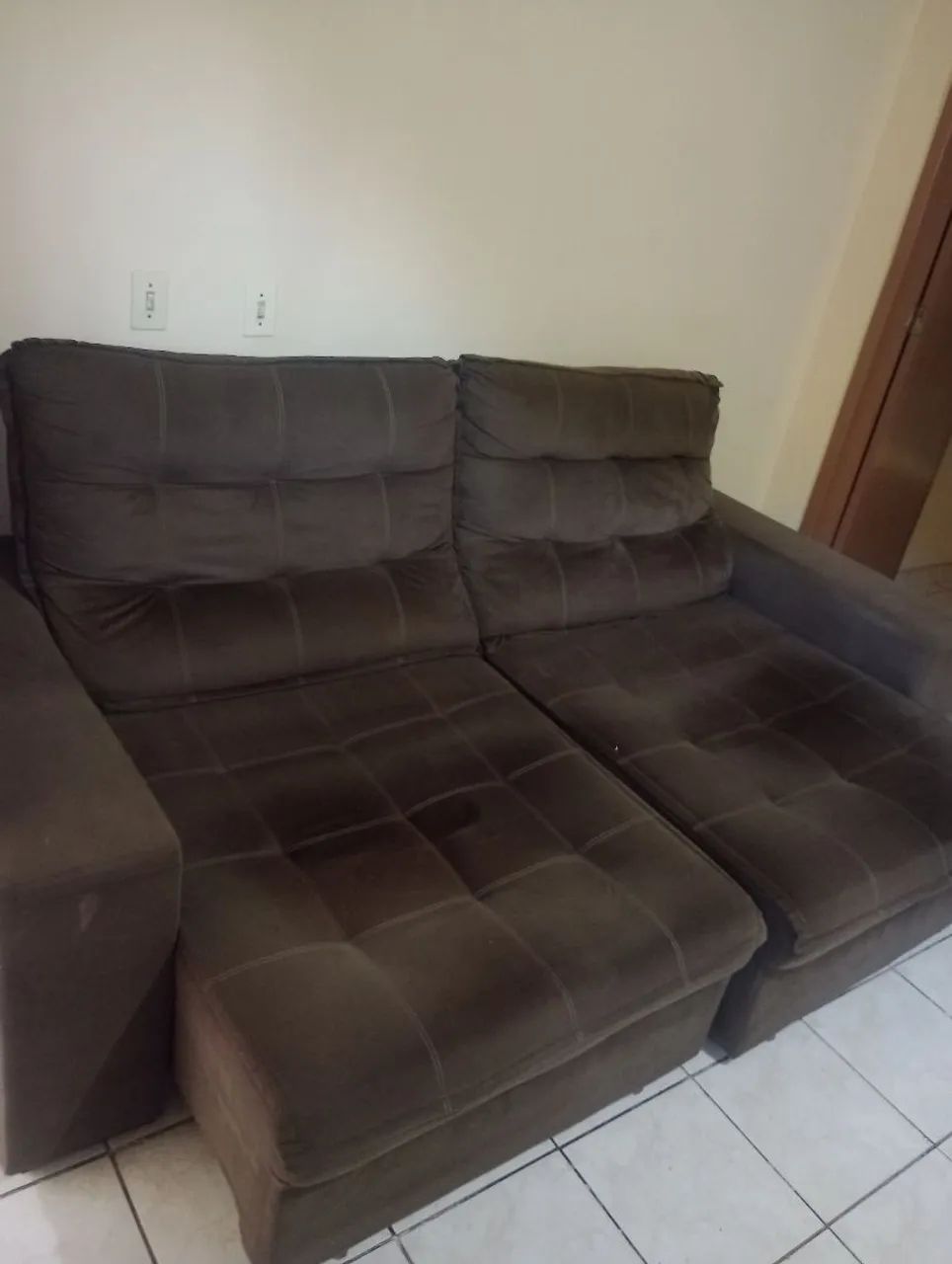 Sofa está usado, mas super conservado. - Foto 3