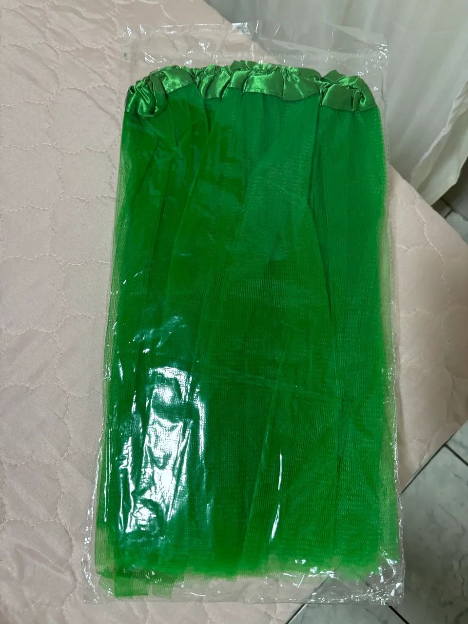 Saia tule verde - Foto 2