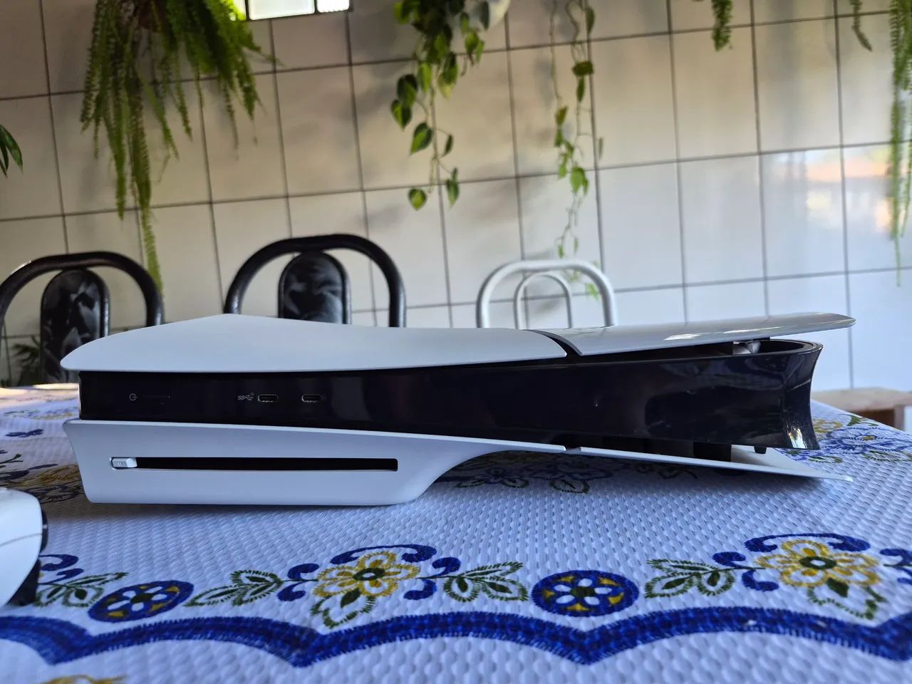 Playstation 5 Slim com leitor e um controle  - Foto 2