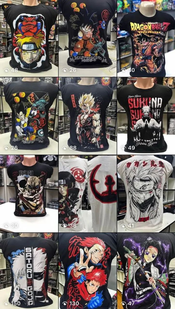 Camisetas Anime personalisadas  - Foto 2