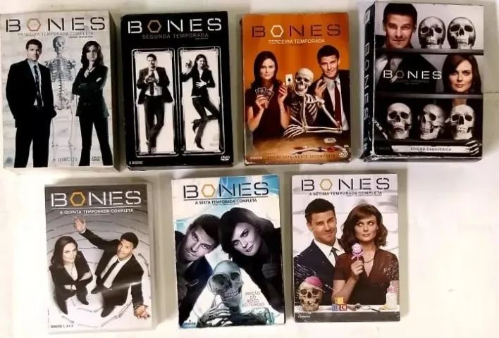 DVD bones 1-6 temporadas