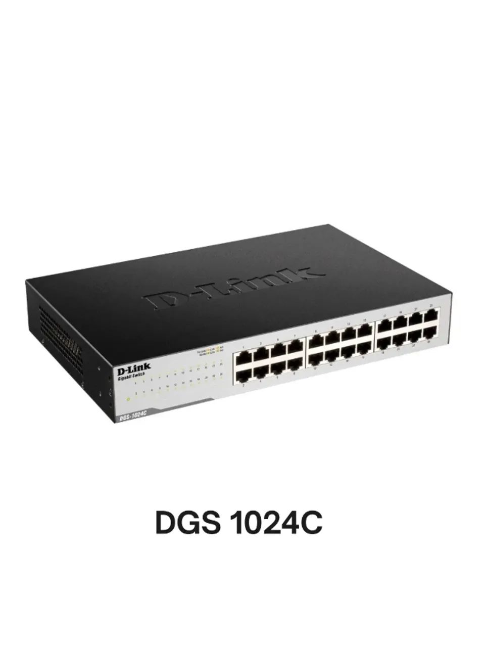 Switch D-Link 24 Portas RJ-45 DGS-1024C Easy 48GB/s - Foto 3