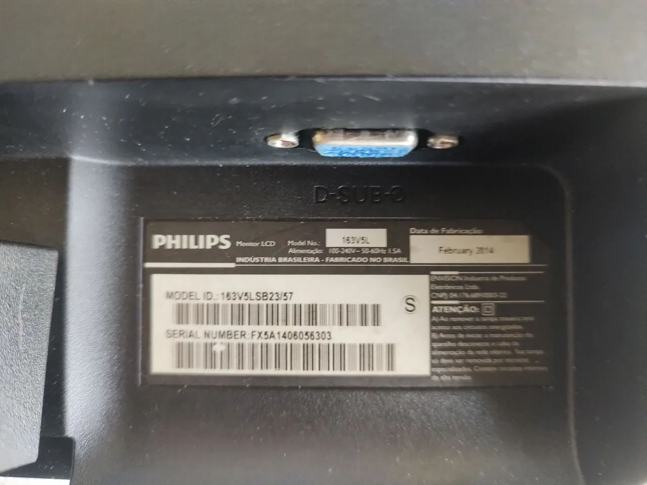 MONITOR PHILIPS COM DEFEITO* - Foto 3