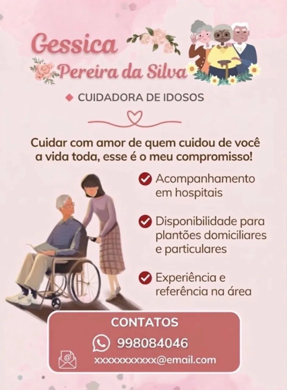 Cuidadora de idoso 