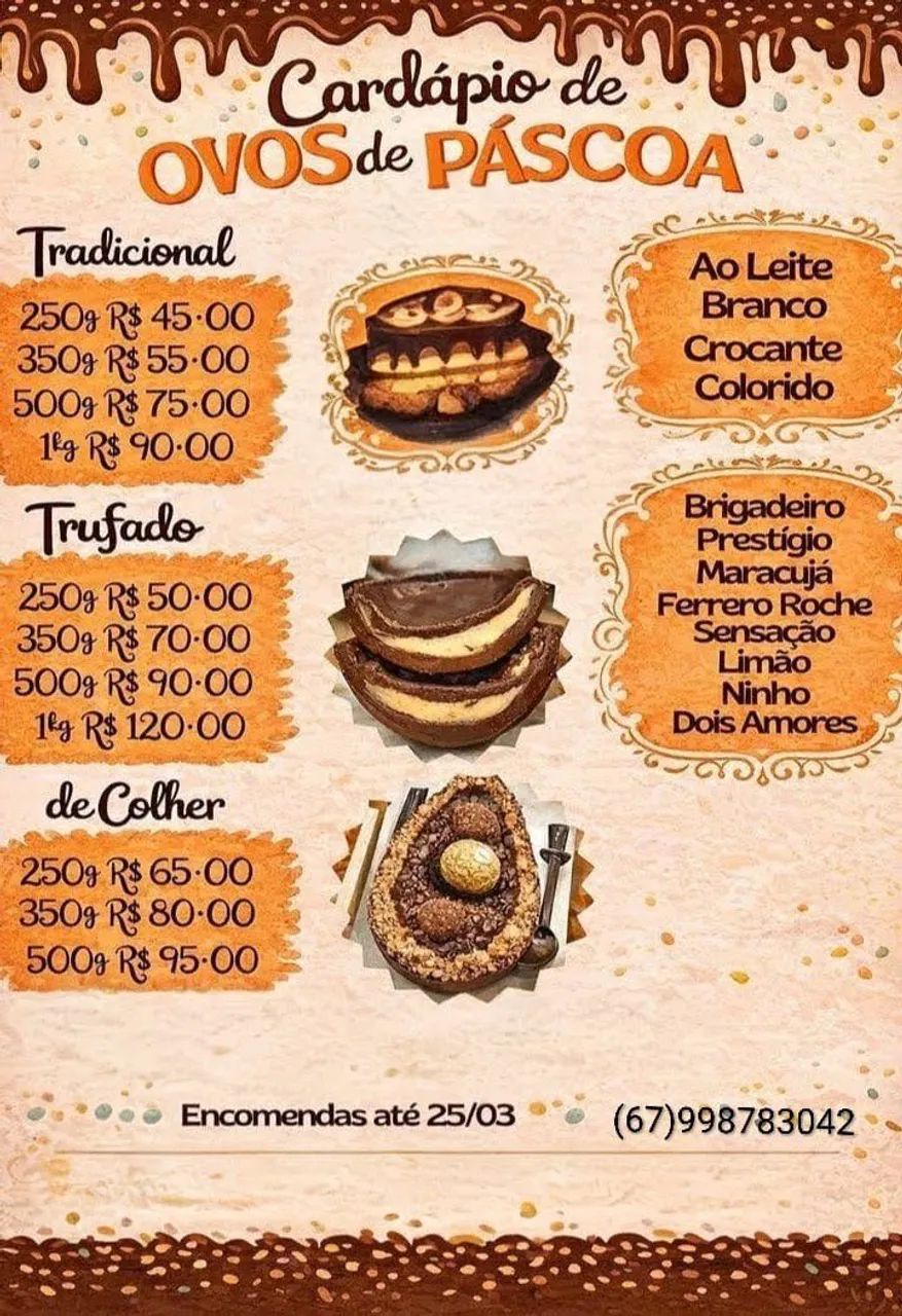 Ovos de páscoa 