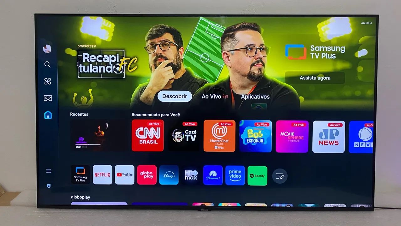 TV SMART SAMSUNG 55 POLEGADAS 4K NOVA - Foto 2