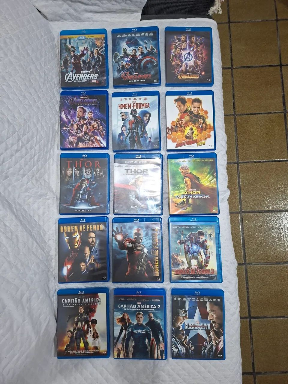25 REAIIS CADA BLU-RAY DA MARVEL DA STUDIOS SÃO 40. - DVD, Blu-Ray