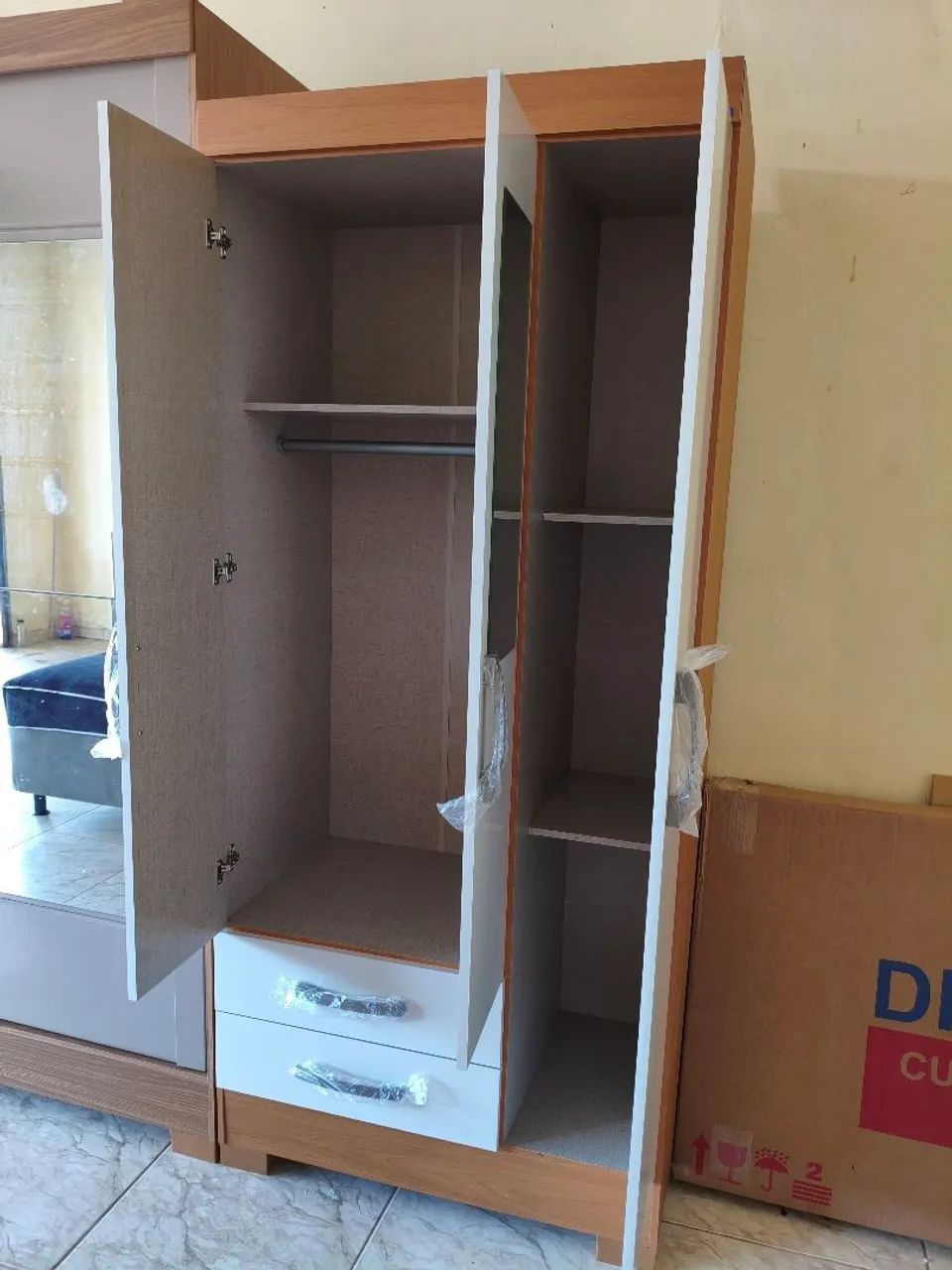 Guarda roupa de solteiro novo - Foto 3