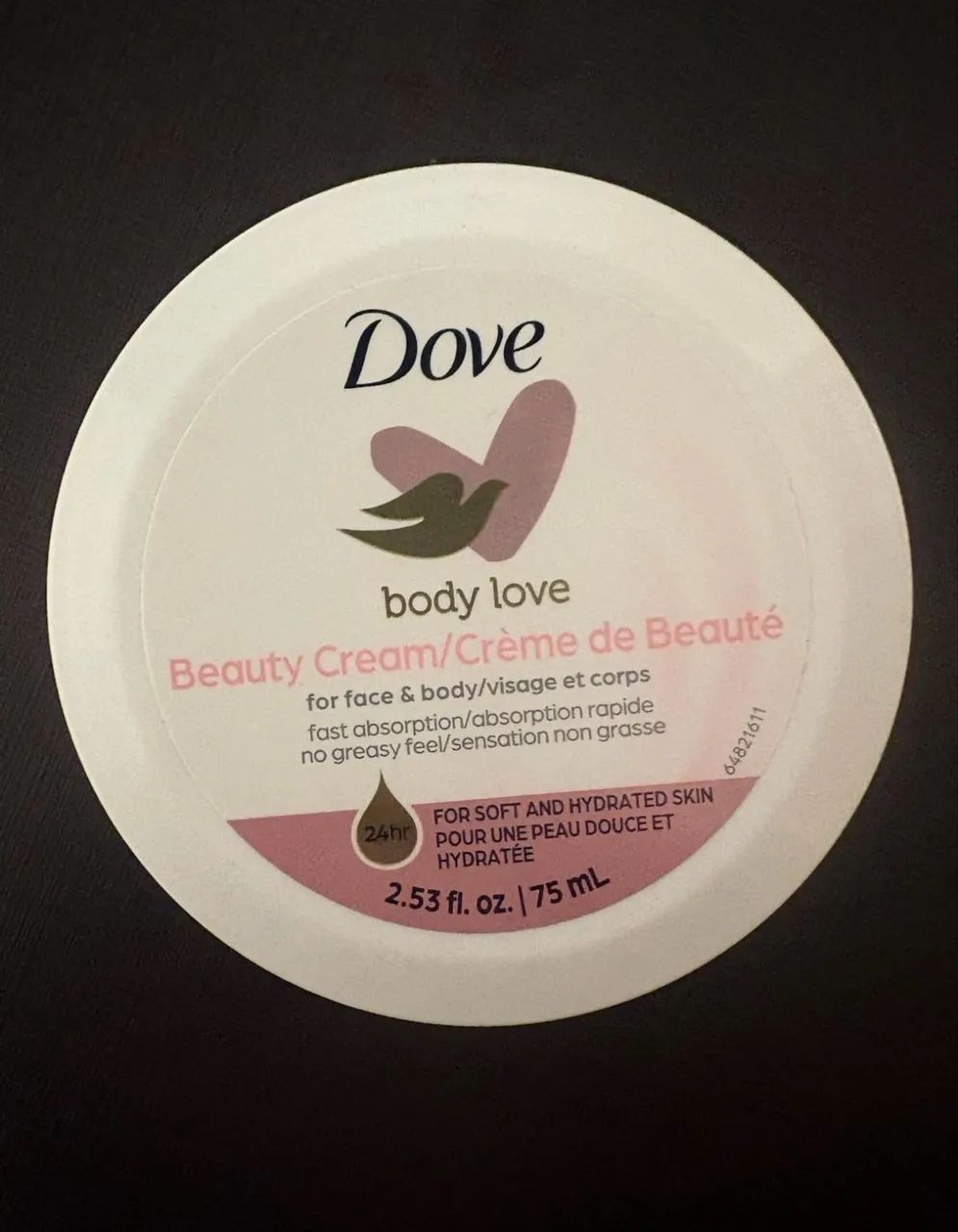 Hidratante Dove Beauty Cream 75ml