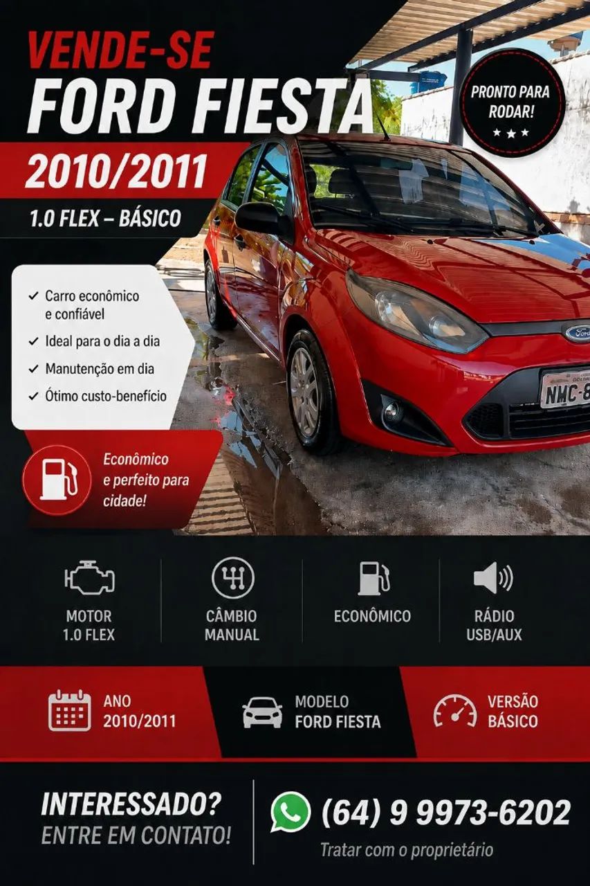 Ford Fiesta Fiesta 1.0 8V Flex/Class 1.0 8V Flex 5p 2011