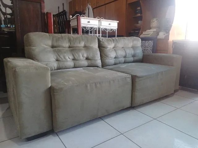 Sofá 3 lugares retrátil - Foto 3