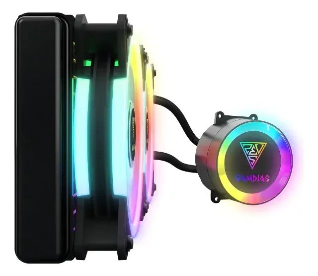 Water Cooler CHIONE, 240R RGB Sync - Foto 3