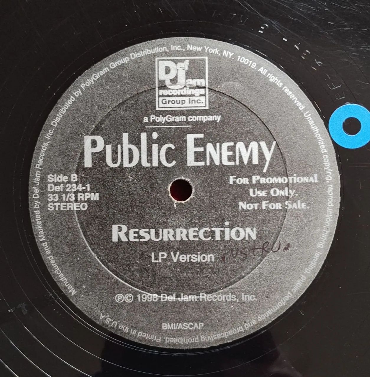Lp Vinil Single Public Enemy - Ressurection Importado - Foto 2