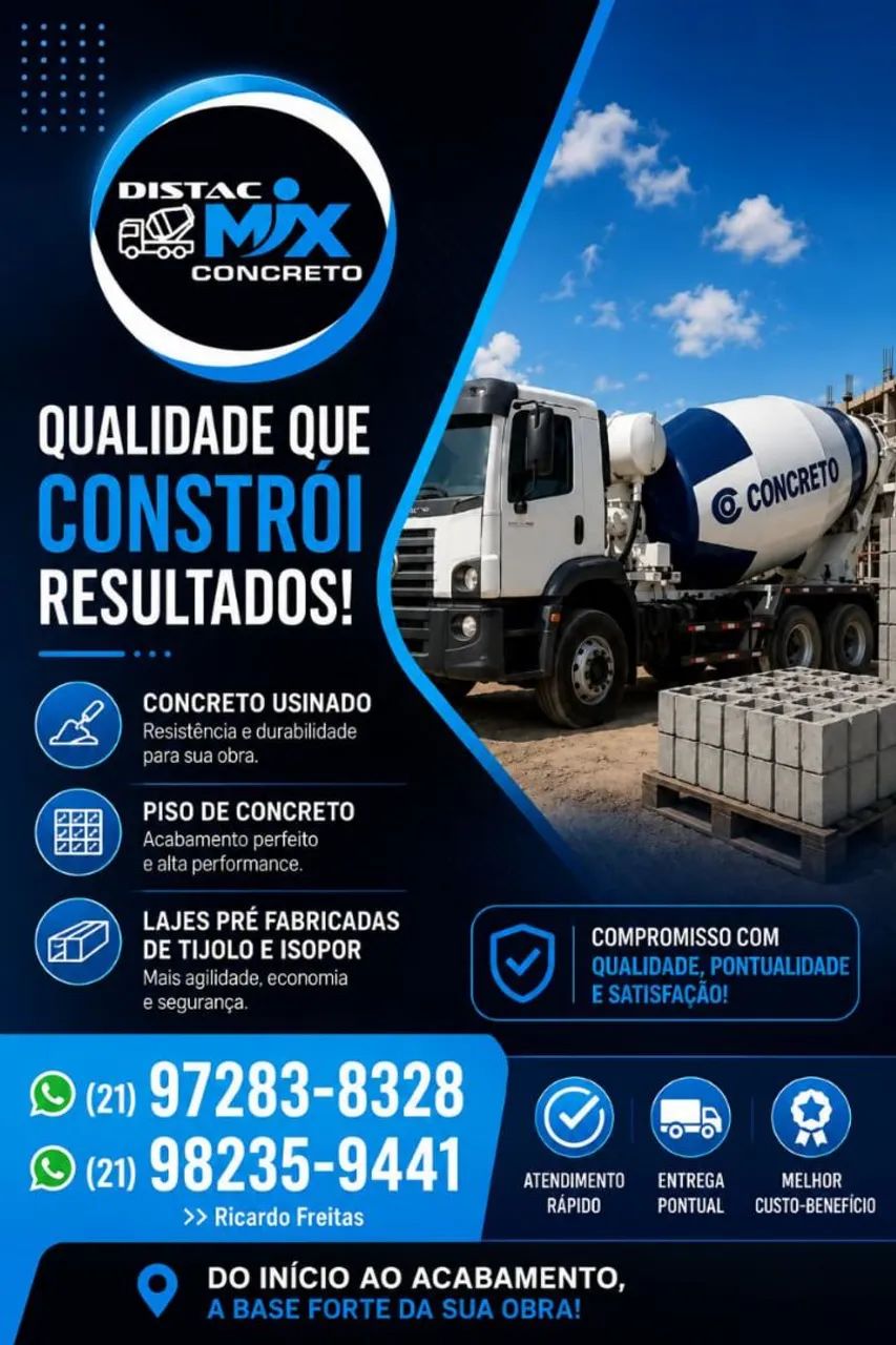 Concreto Bombeado e Lajes Pré moldadas ( Duque de Caxias ) - Foto 6