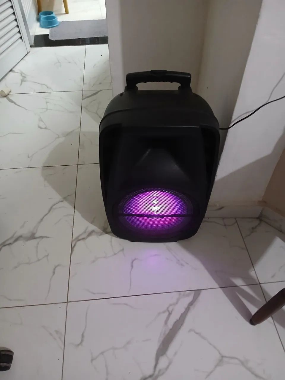 Cadeira Game caixas de som Bluetooth e 2 banquetas  - Foto 2