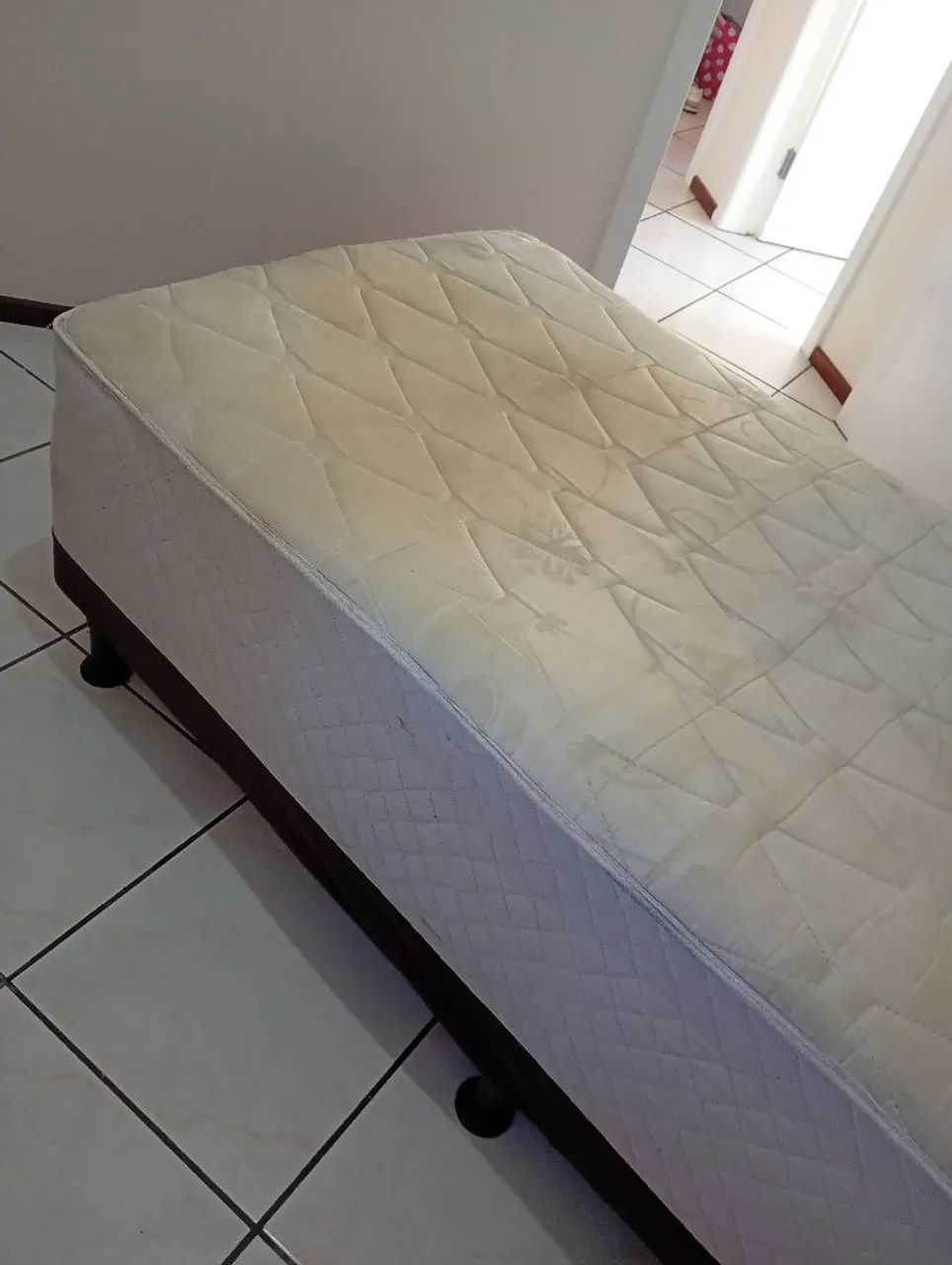 Cama box de molas compacto  - Foto 4