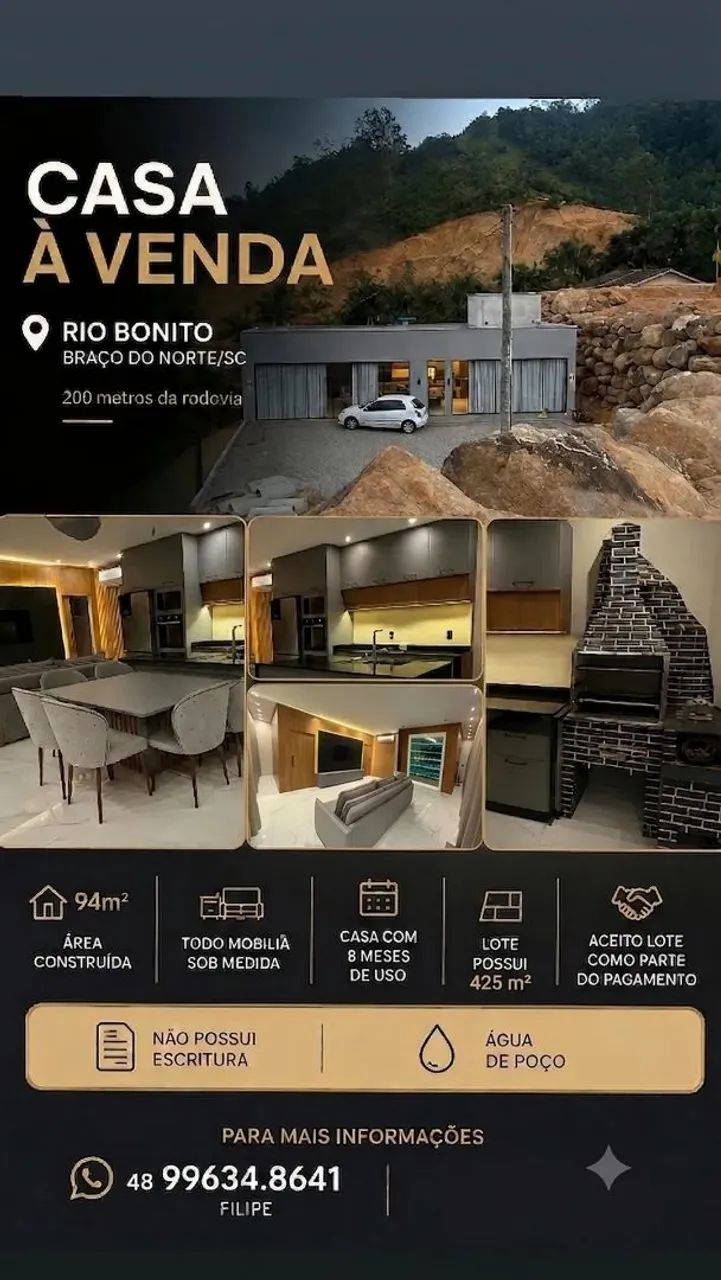 Casa em braço do norte 