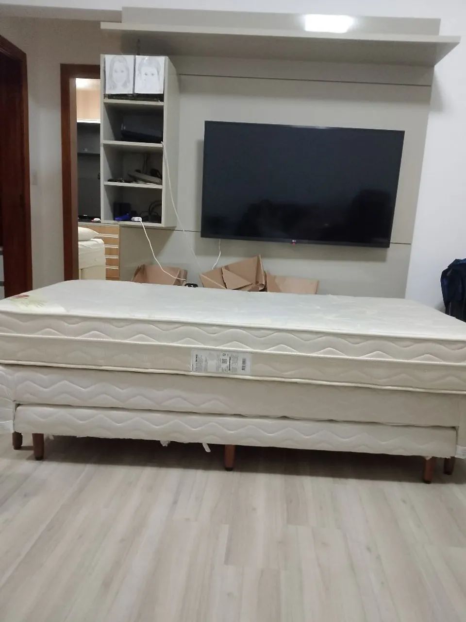 Cama Solteiro Orthocrin + Box  Orthocrin 