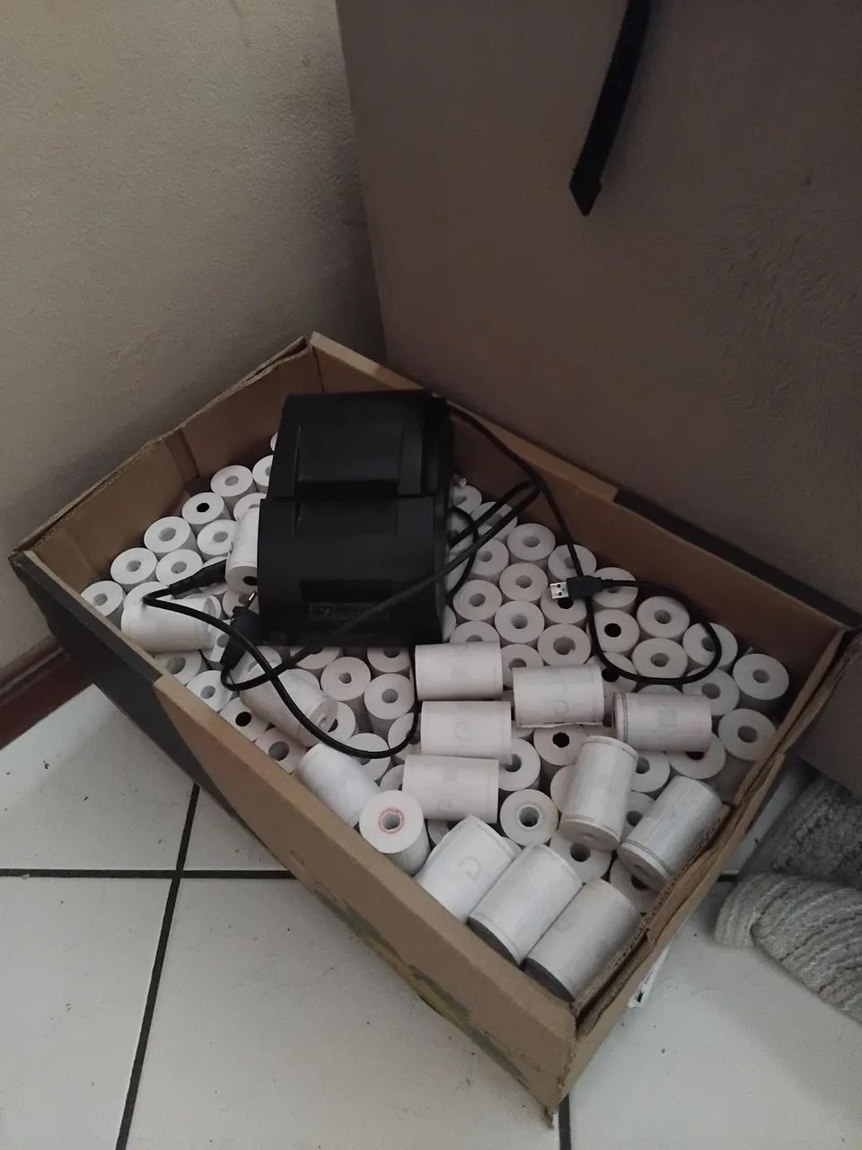 Impressora mais bobinas 