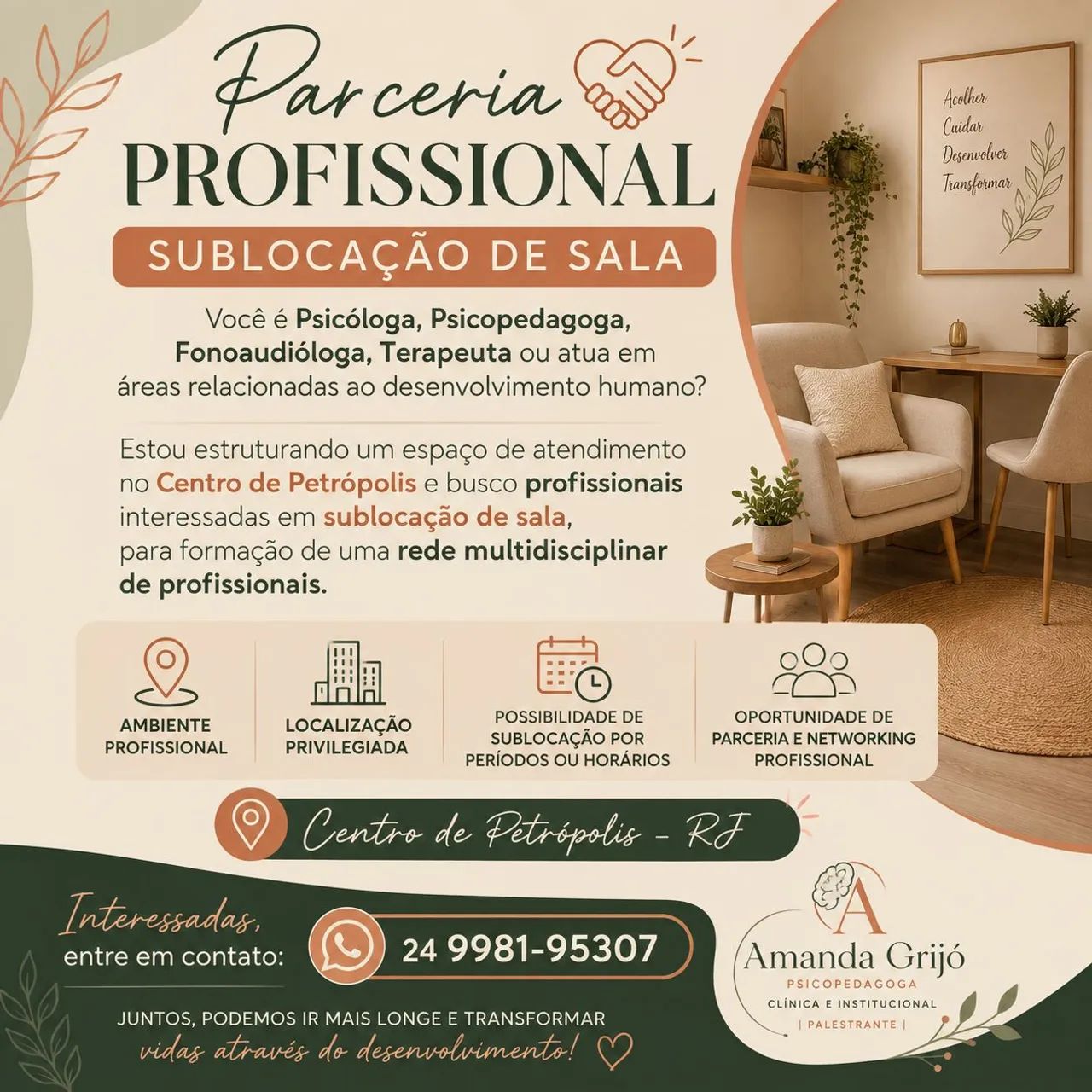Psicopedagoga Clínica e Institucional 