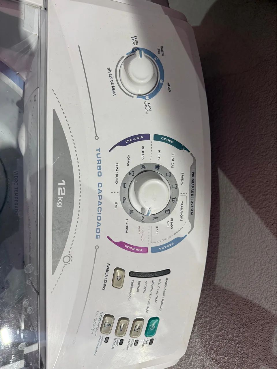 Máquina de lavar 12kg