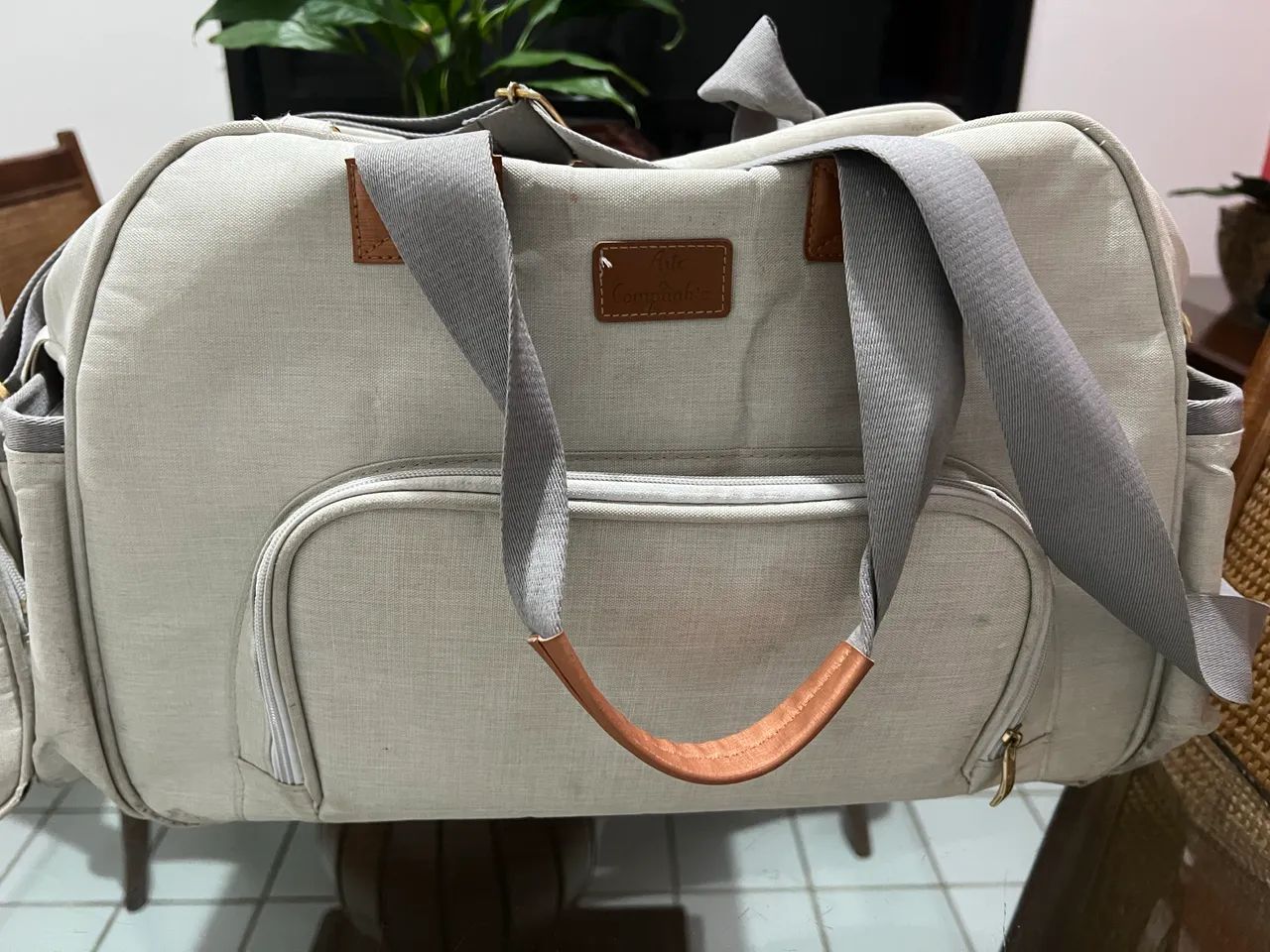 2 bolsas maternidade da arte e companhia  - Foto 2