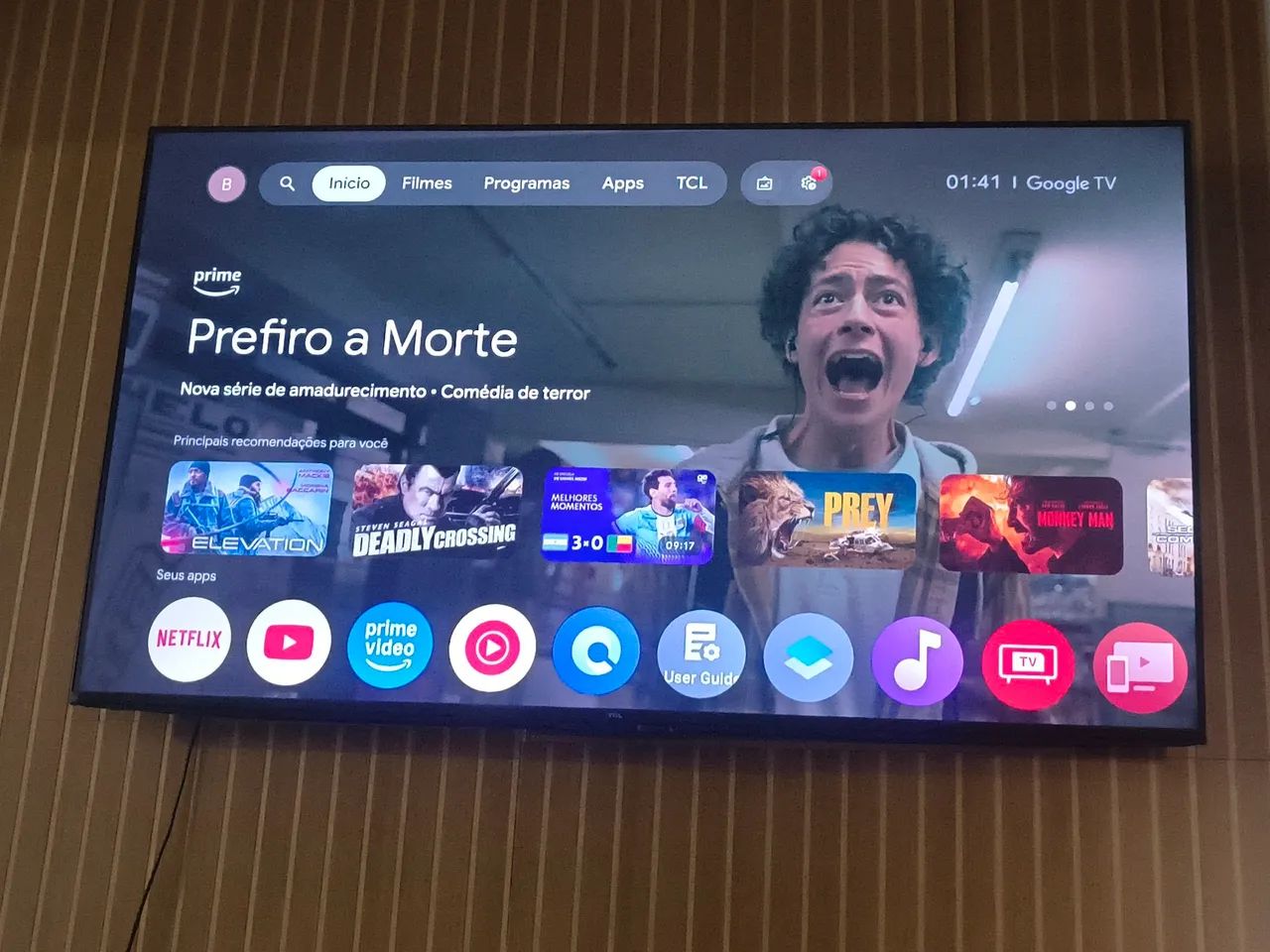Tevisao smart 56 polegadas 