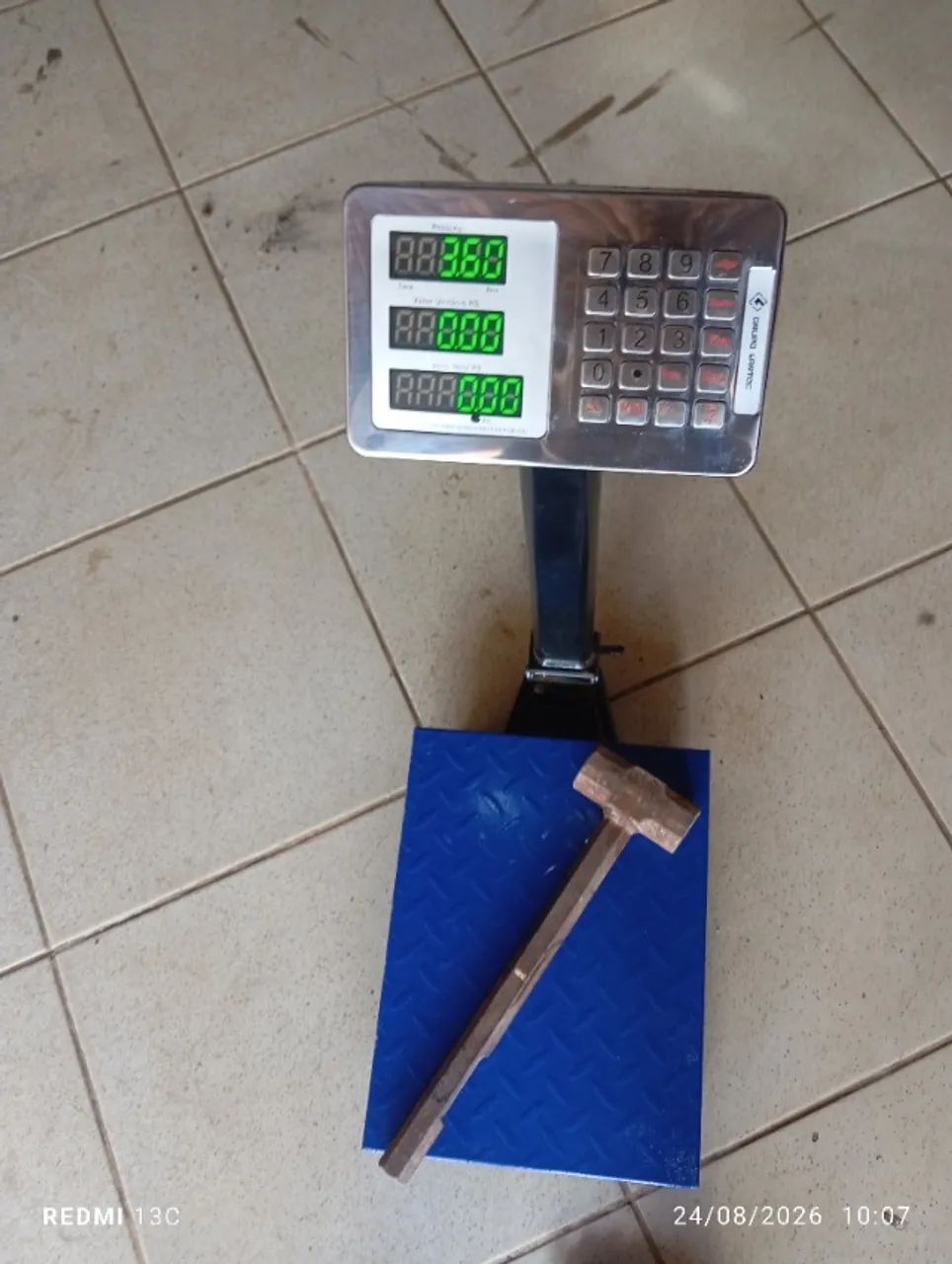 balança plataforma 180 kilos  - Foto 5