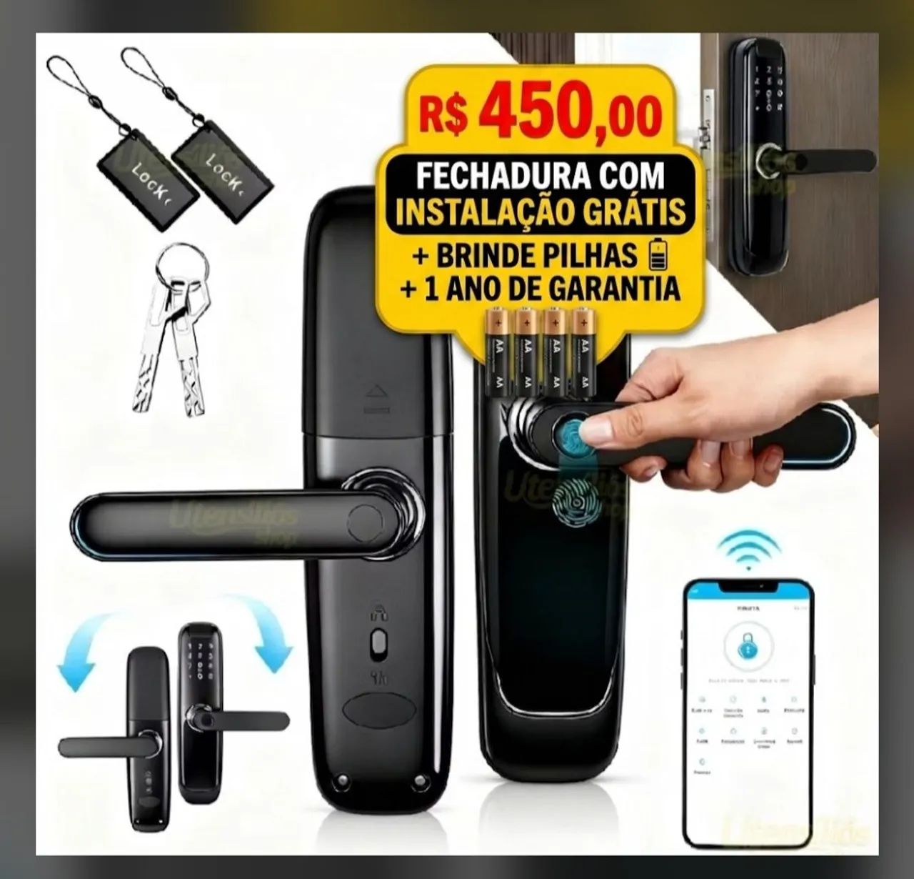 Fechadura eletrônica 
