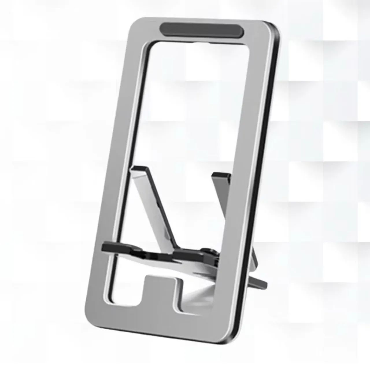 Suporte De Mesa Hrebos Para Celular Ajustável Hrebos - Foto 3