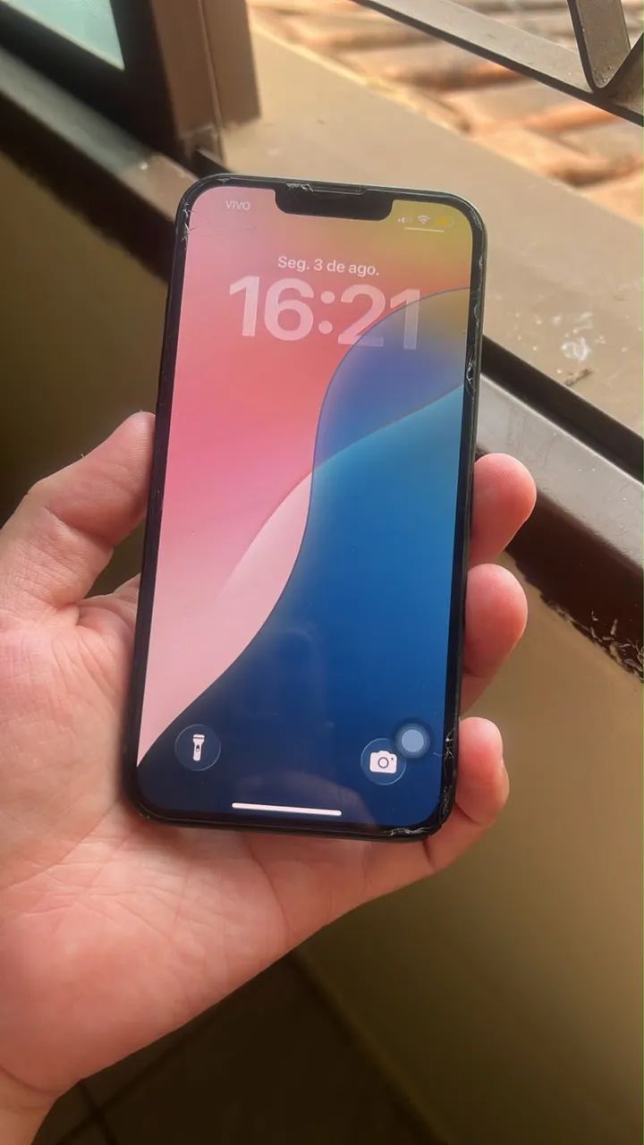 iPhone 13 128 Gb Verde Bateria 80% - Foto 2