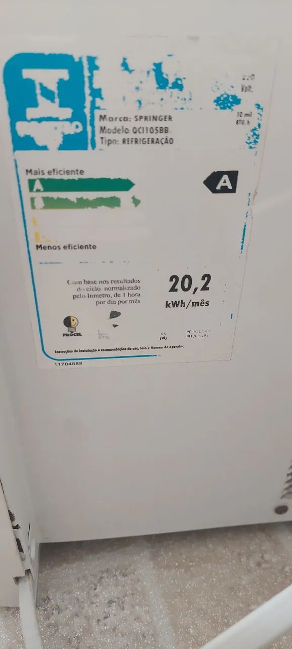 Ar condicionado Springer Midea 